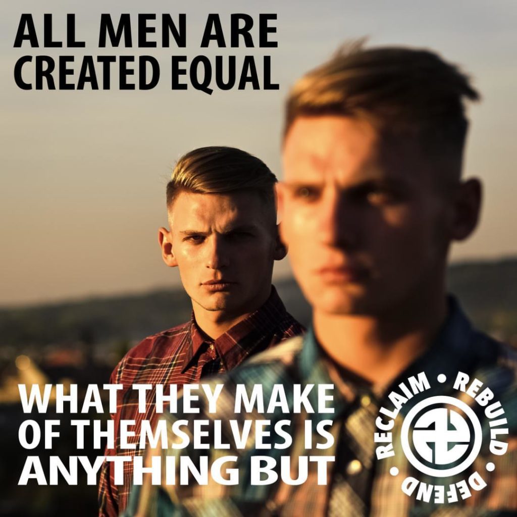 ALL MEN ARE CREATED EQUAL
WHAT THEY MAKE OF THEMSELVES IS ANYTHING BUT
REBUILD