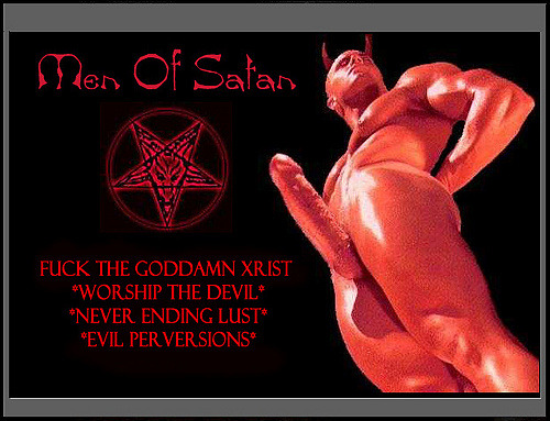 Men Of Satan
FUCK THE GODDAMN XRIST "WORSHIP THE DEVIL* *NEVER ENDING LUST* "EVIL PER VERSIONS