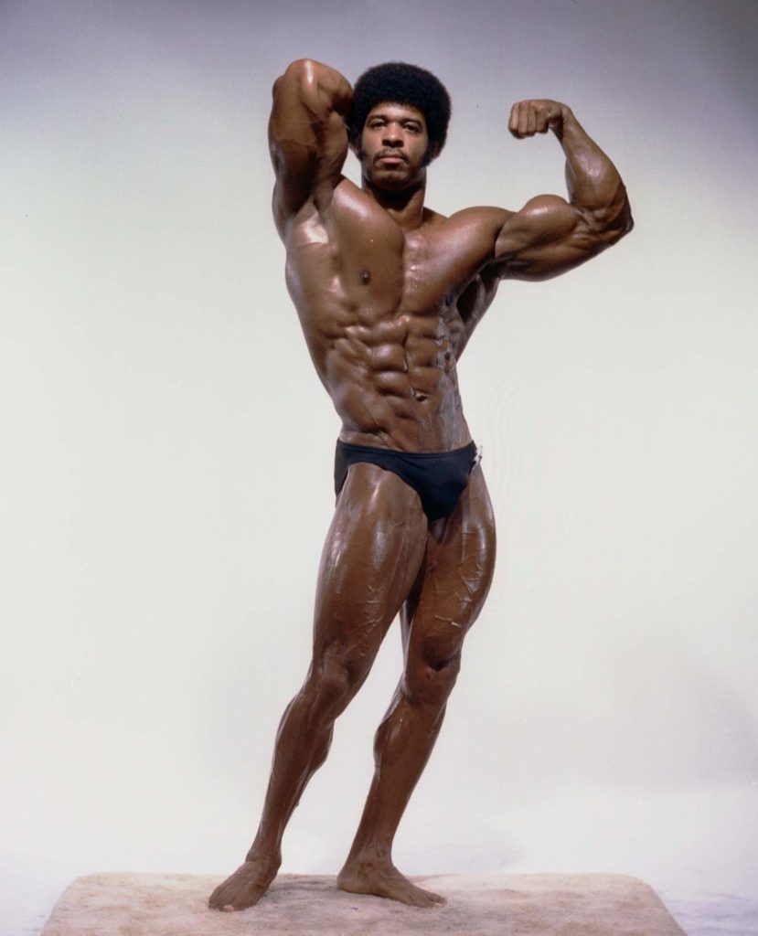 Mr. America 1971 Bill Grant photographed by Russ Warner in the late 1970s.