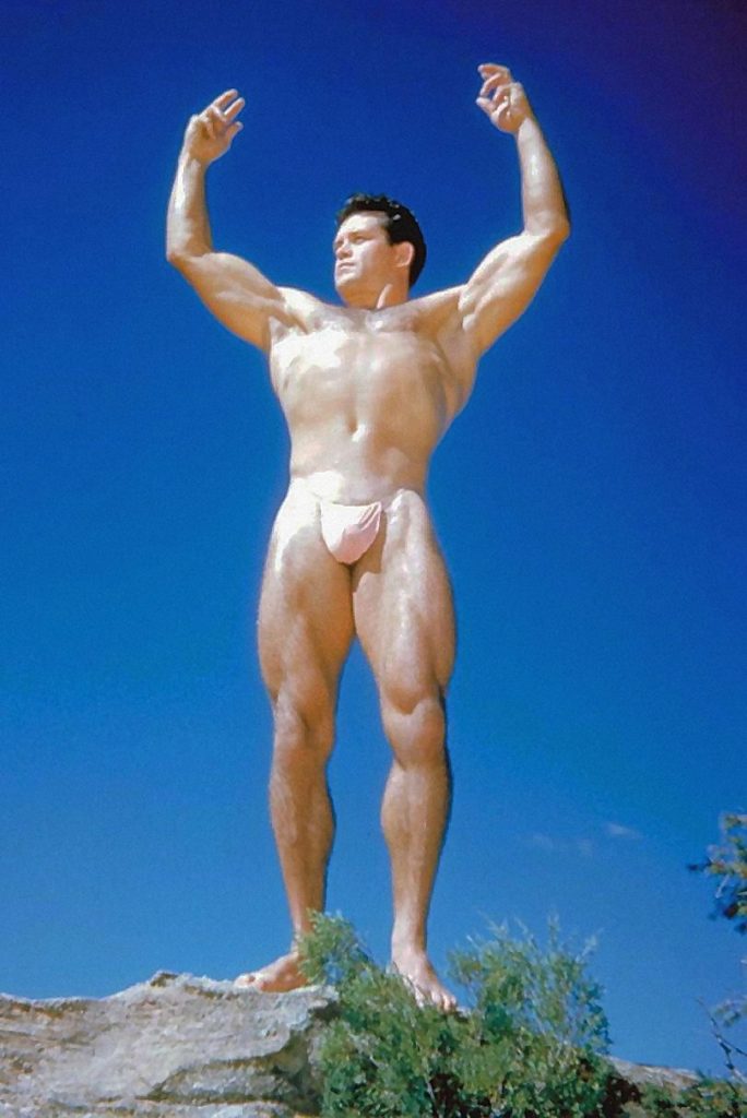 The only known surviving color physique photography of wrestler and bodybuilder Bill Melby shot by Western Photography Group in the late 1950s.