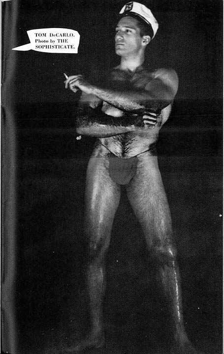 TOM DECARLO. Photo by THE SOPHISTICATE.