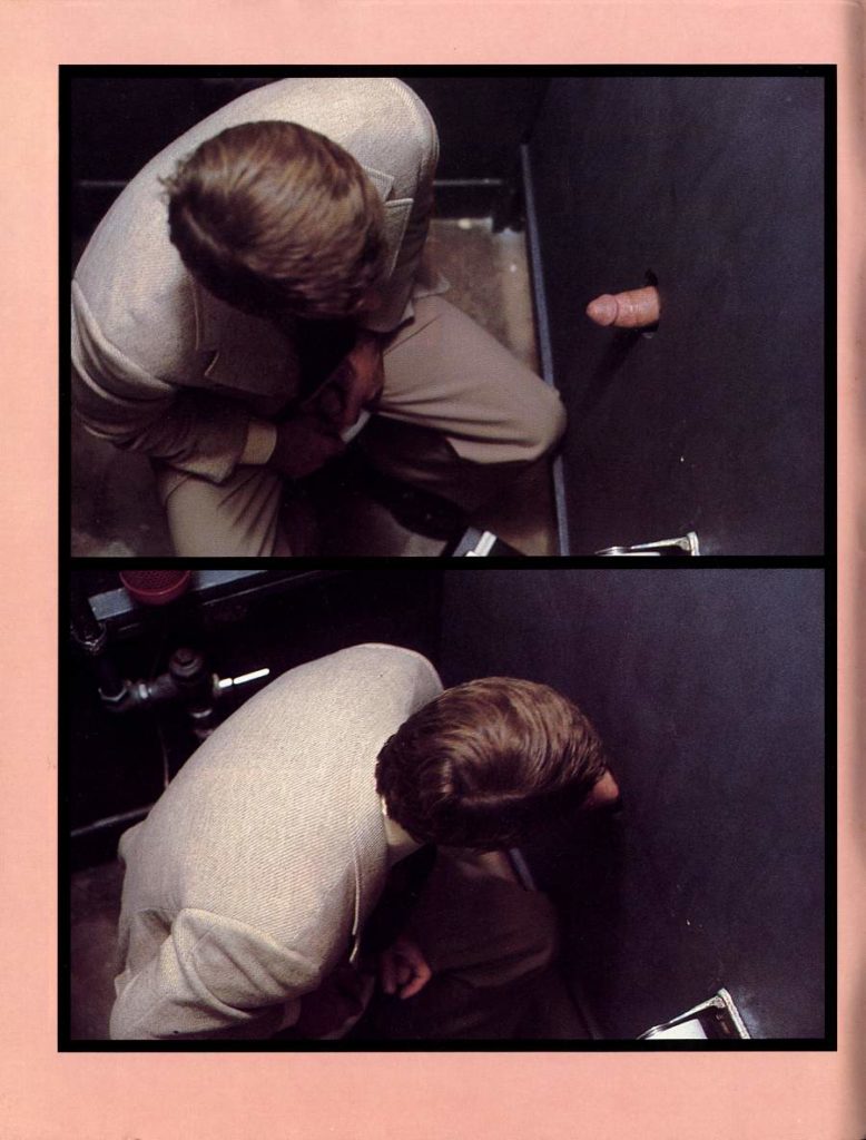 80s gloryhole action