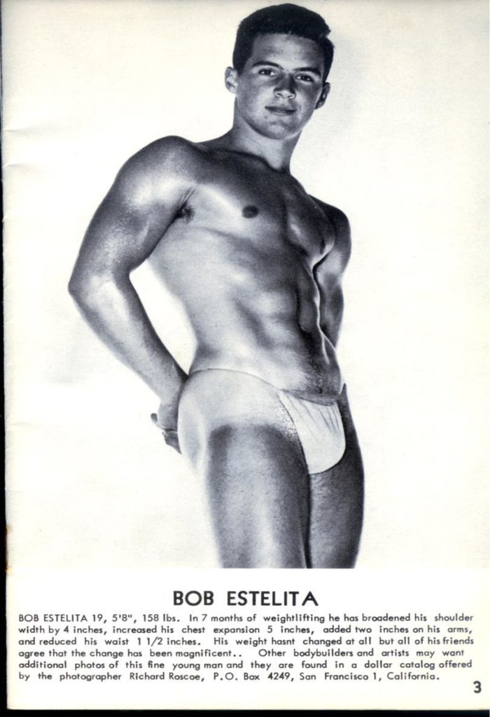 Bob Estalita photographed by Richard Roscoe in 1953.
