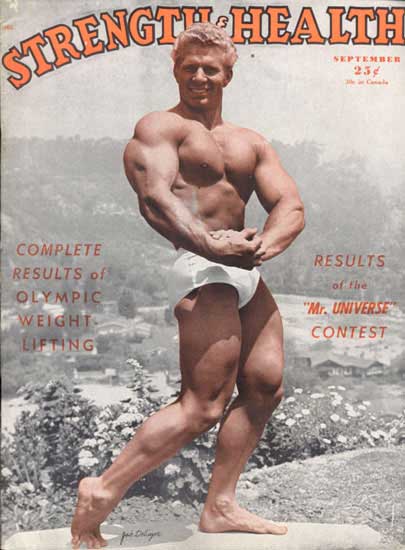 STRENGTH HEALTH SEPTEMBER 234
COMPLETE RESULTS of OLYMPIC WEIGHT LIFTING
RESULTS of the "Mr. UNIVERSE CONTEST