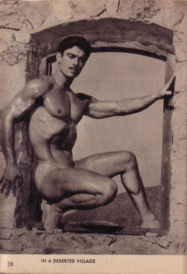 in a deserted village
