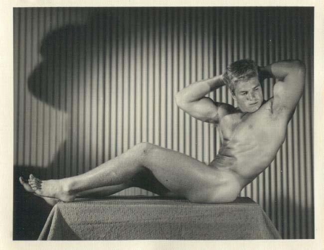 Bud Counts indoors, photos by Bruce of LA for Kensington Road, mid 1950s.