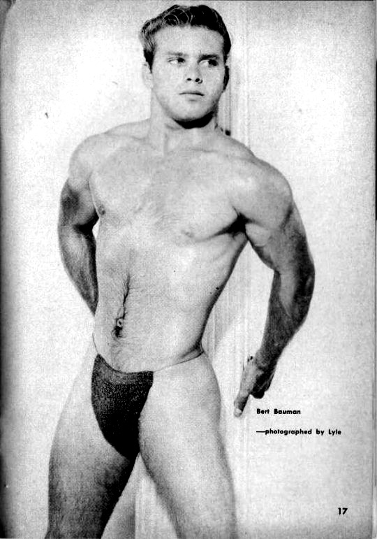 Bert Bauman photographed by Lyle.
