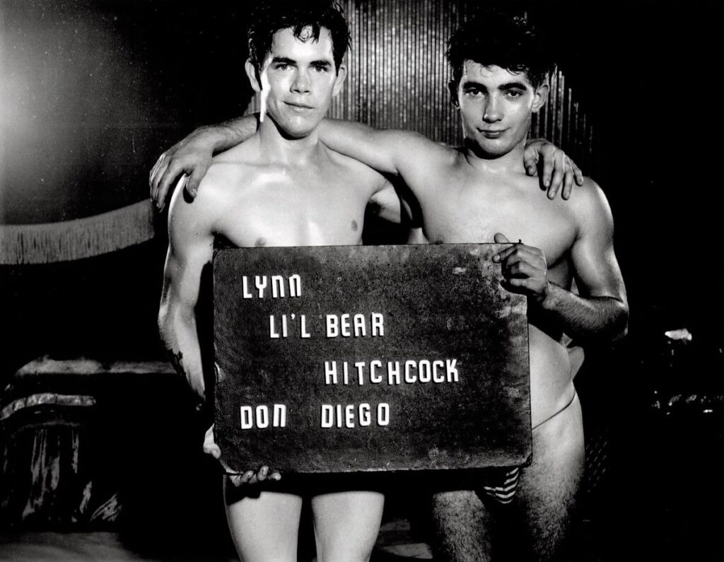 LYNN LI'L BEAR HITCHCOCK AND DON DIEGO